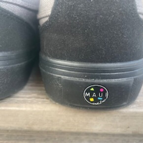 Maui and Sons Mens Canvas Wave Sneaker - Picture 4 of 10